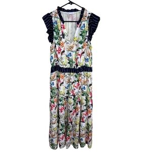 ECRU Bird Of Paradise Dress Sz M